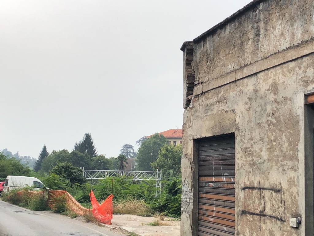 Crollo edificio viale Borri