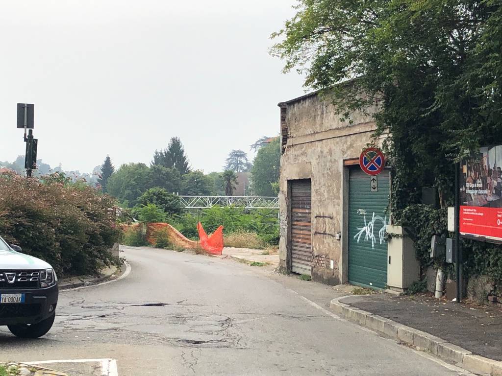 Crollo edificio viale Borri