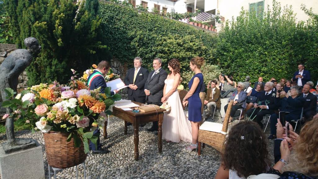 Il matrimonio di PIerre e Nicoletta al museo Bodini