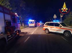 Incidente Varano Borghi - foto dei Vigili del Fuoco