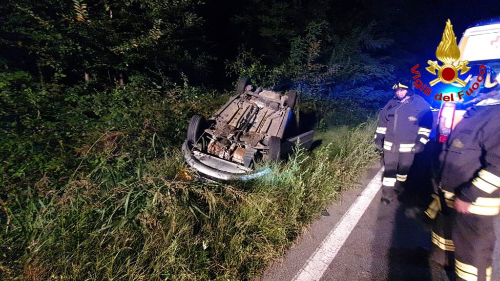 Incidente Varano Borghi - foto dei Vigili del Fuoco