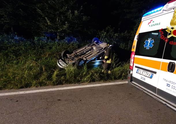 Incidente Varano Borghi - foto dei Vigili del Fuoco