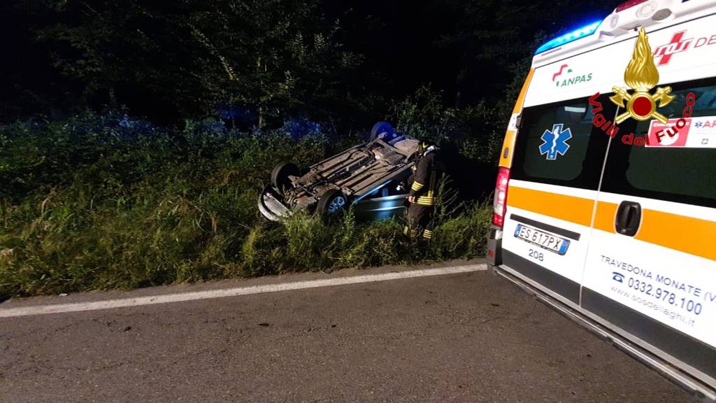 Incidente Varano Borghi - foto dei Vigili del Fuoco