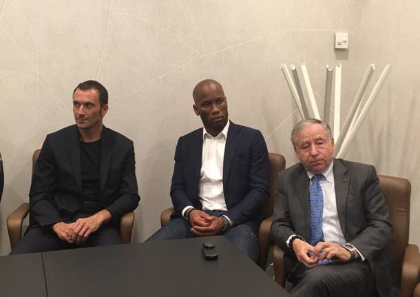 Jean Todt e Ivan Basso a Malpensa per la sicurezza stradale