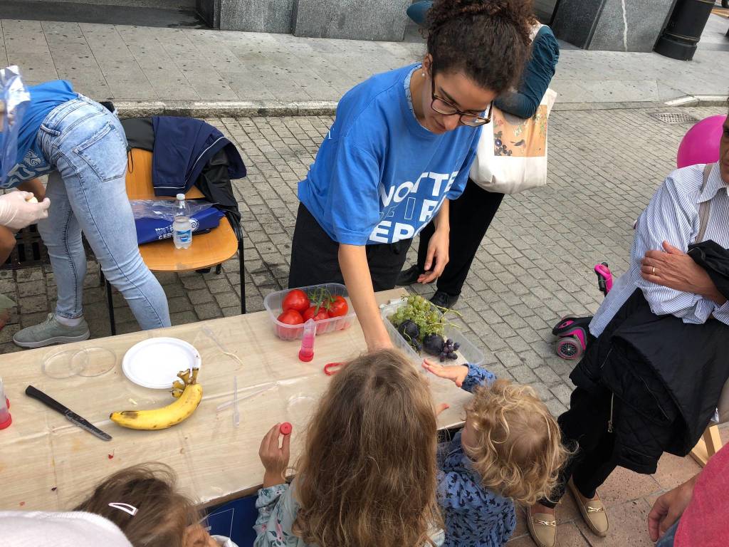 La notte dei ricercatori in Piazza Monte Grappa 