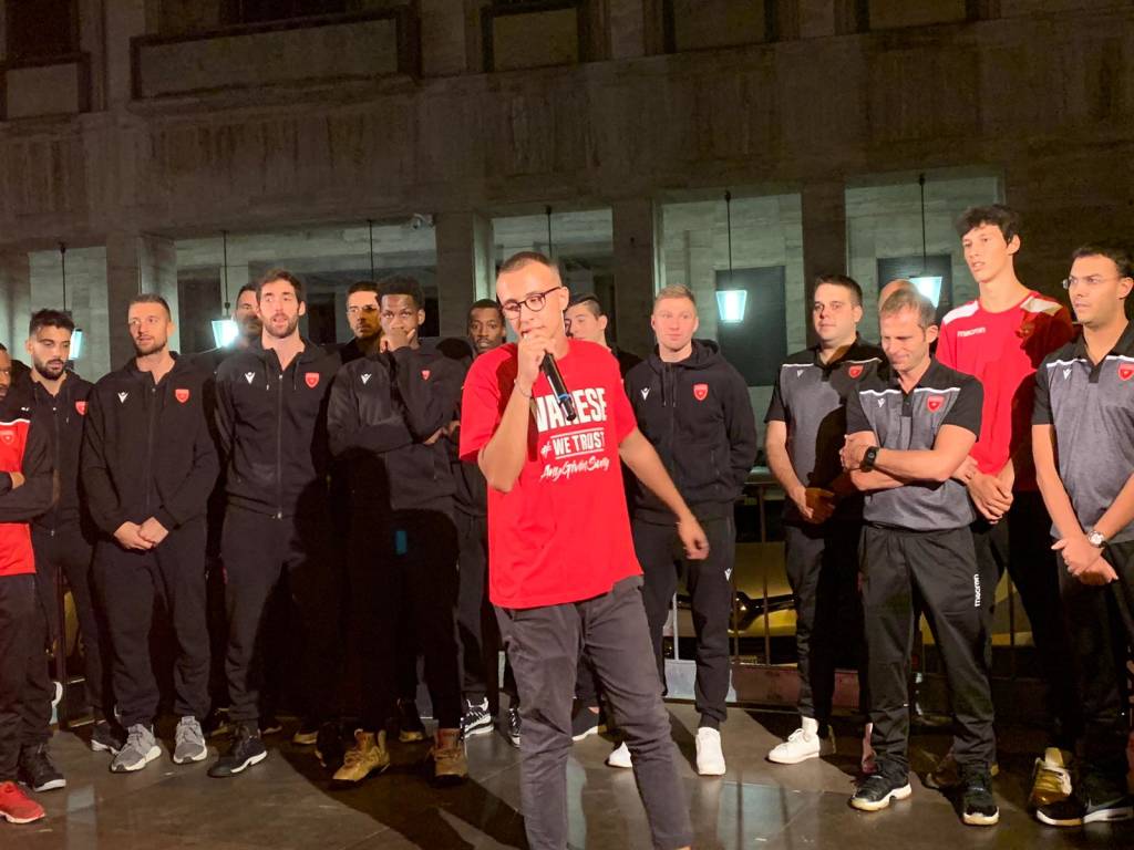 La Pallacanestro Varese si presenta alla città