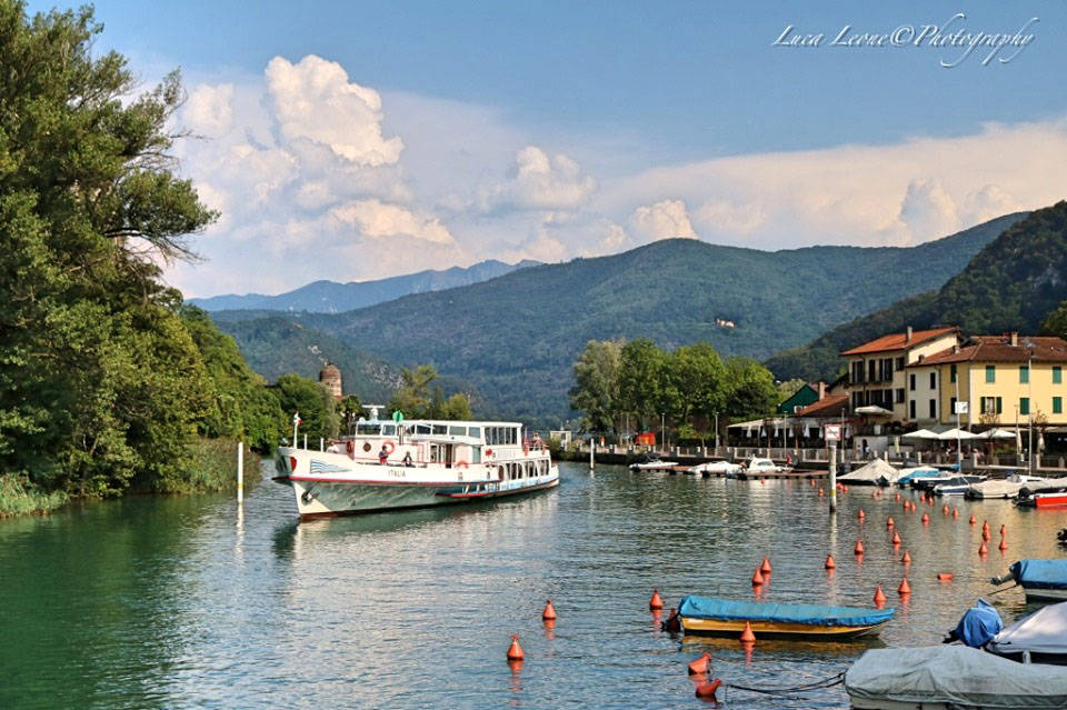 Lavena Ponte Tresa, lo Stretto - foto di Luca Leone