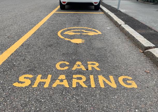 Le auto elettriche del car sharing tornano a Busto