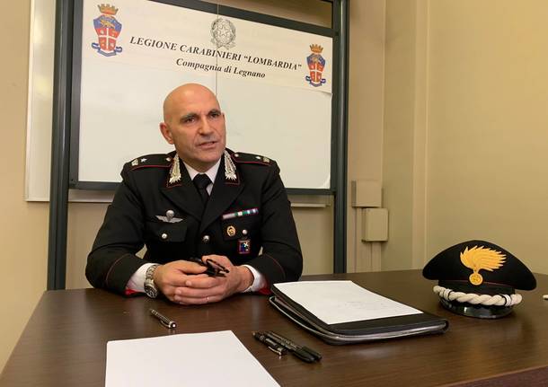 maggiore alfonso falcucci comandante carabinieri legnano