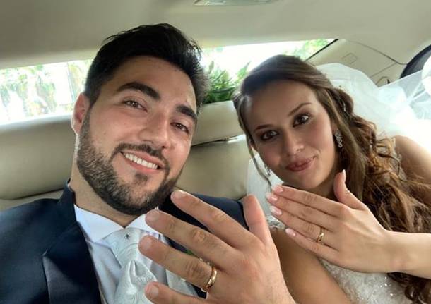 Evviva Antonella e Giuseppe, novelli sposi