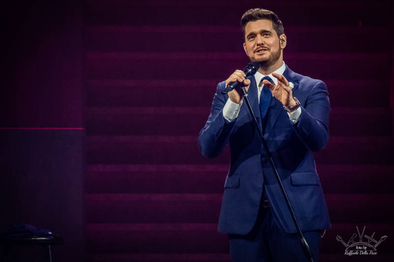Michael Bublè in concerto ad Assago