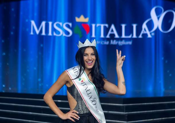 Miss Italia 2019 è lombarda