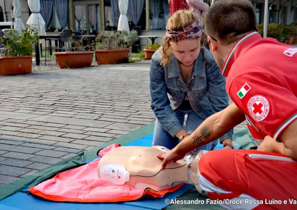 "Noi ci siamo!", più di cento postazioni a Luino per imparare a rianimare