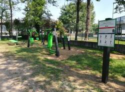 palestra a cielo aperto al parco vassallo nerviano pronta per allenarsi cava teva  2 