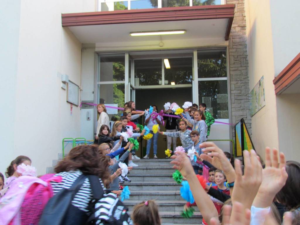 Primo giorno di scuola alla Galilei
