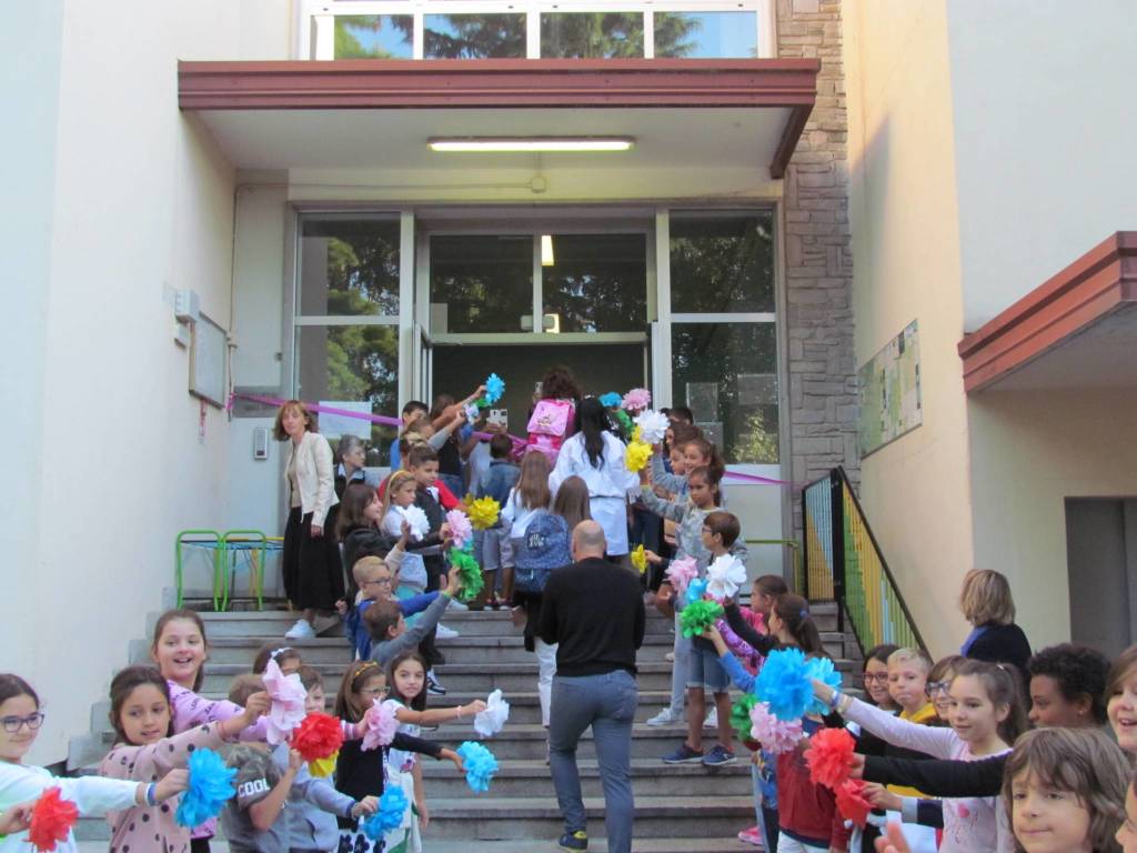 Primo giorno di scuola alla Galilei