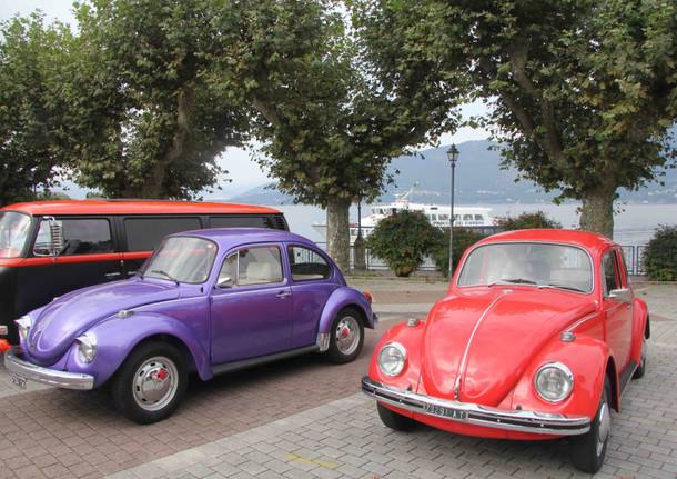 Raduno d’auto d’epoca a Porto Valtravaglia