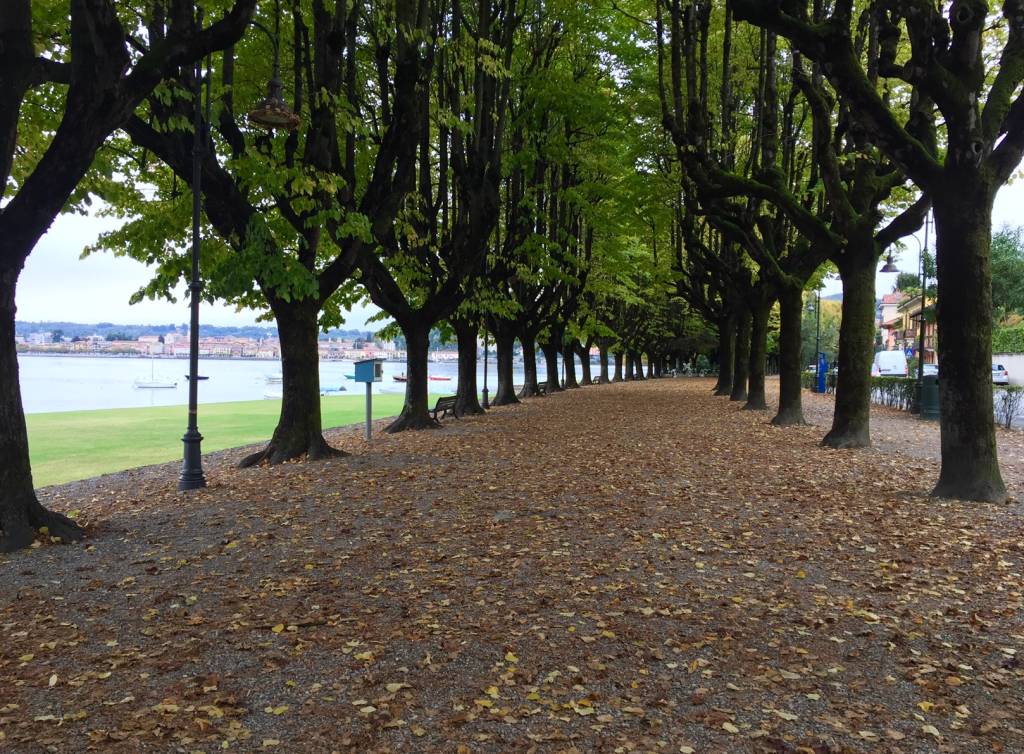 Autunno ad Angera, aspettando il foliage