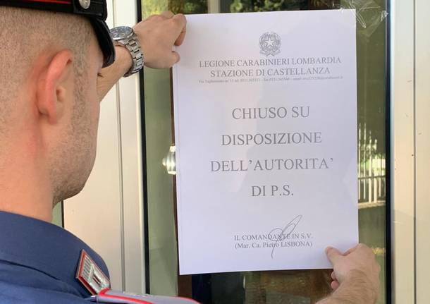 carabinieri sospensione attività