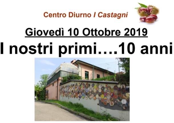 festa per i dieci anni del centro diurno di via Maspero a Varese