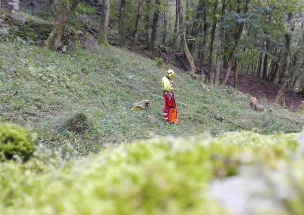 Fungiatt cade nel bosco, lo salvano con l'elicottero