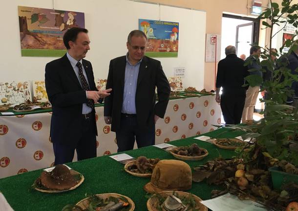 inaugurazione mostra micologica - sindaco fagioli