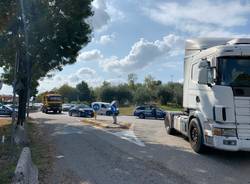 incidente ingresso superstrada 336 Busto Arsizio