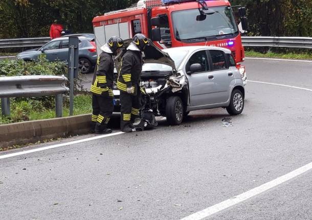 Incidente sulla strada statale 233, sul posto l’elisoccorso