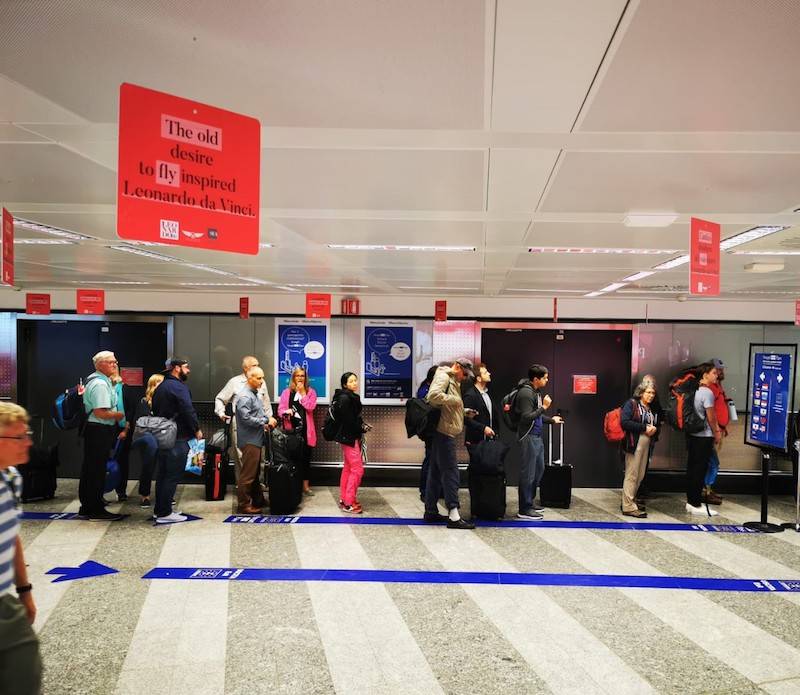 L'ornitottero di Leonardo da Vinci a Malpensa