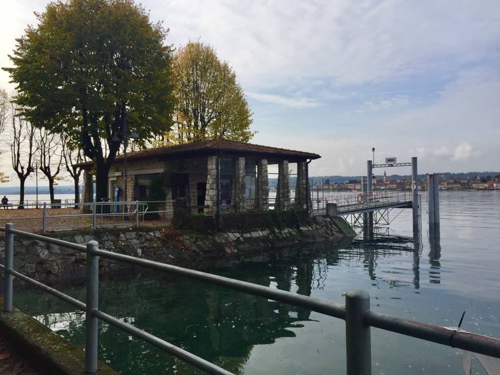 Lago Maggiore piena Angera