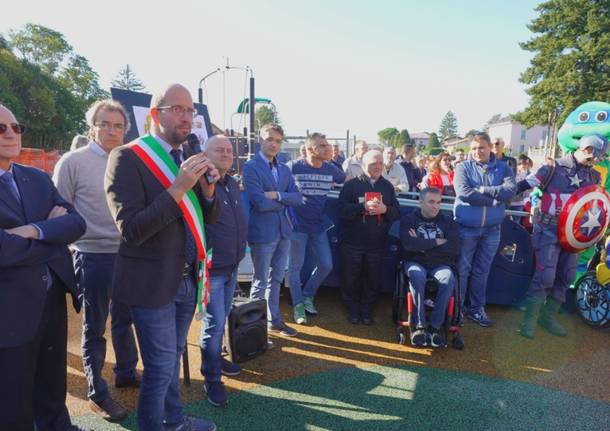 Parco inclusivo di Induno Olona - inaugurazione