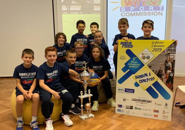 Presentazione torneo Bambini a canestro basket robur