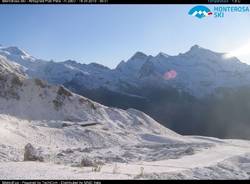 Risveglio Con La Neve Sul Monte Rosa E In Molte Localita Di Montagna