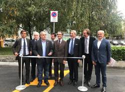 Saronno, inaugurazione delle colonnine per la ricarica elettrica