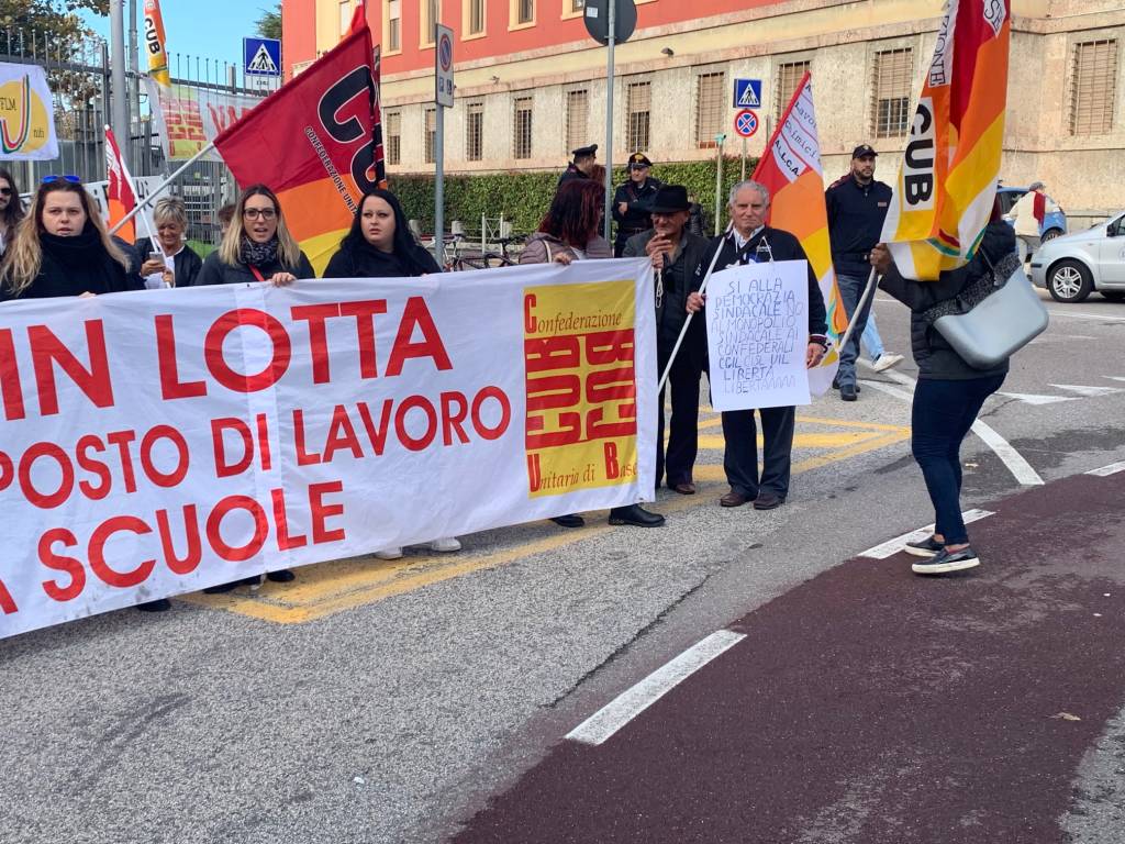 Sciopero e corteo della Cub 