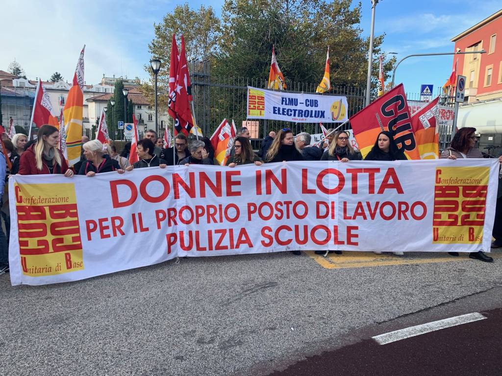 Sciopero e corteo della Cub 