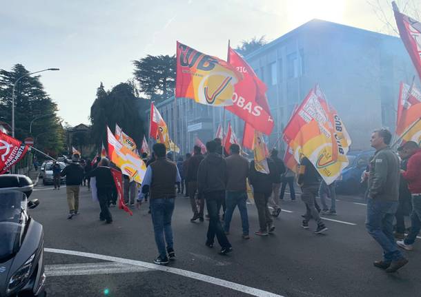 Sciopero e corteo della Cub 