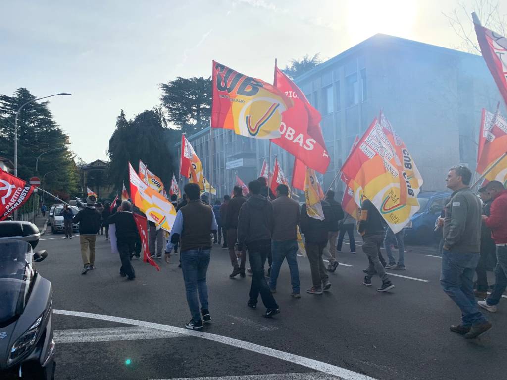 Sciopero e corteo della Cub 