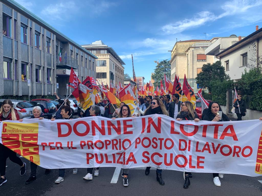 Sciopero e corteo della Cub 