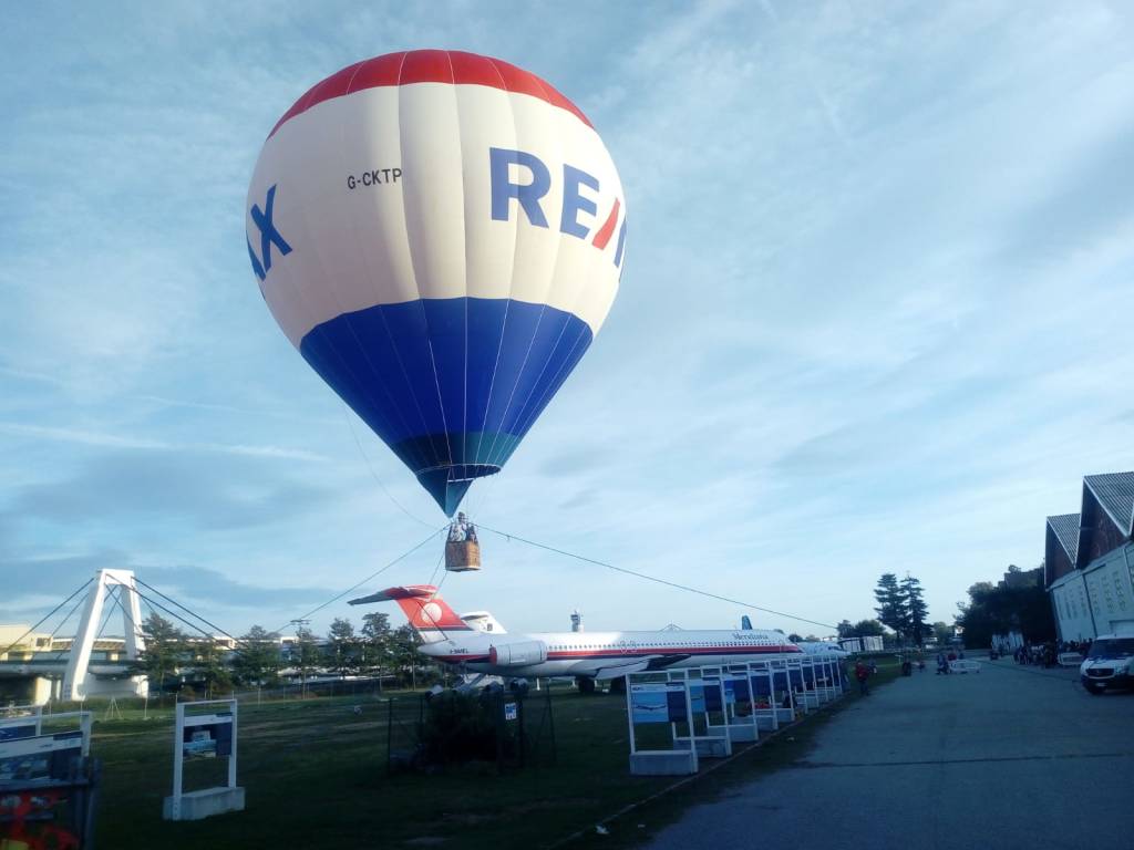 Una mongolfiera a Volandia