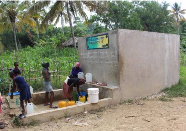 Acquedotto da potenziare ad Haiti