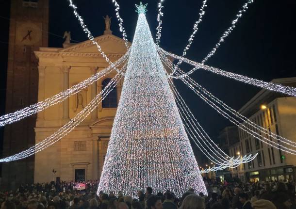 Albero Natale a Gallarate