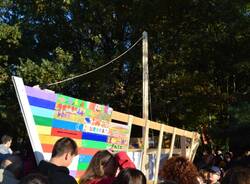 barca solidariet  accoglienza al bosco della pace rescalda rescaldina 800 bambini scuole  2 