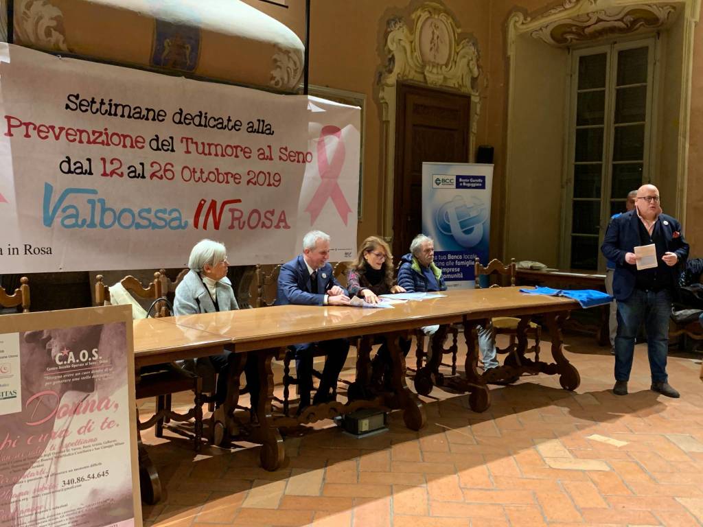 Bilancio di Valbossa in Rosa 