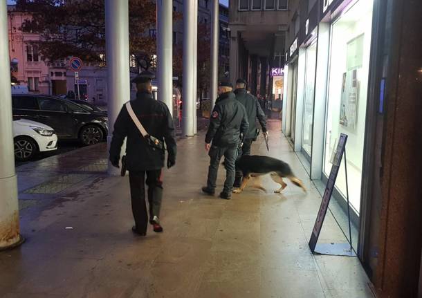 carabinieri busto arsizio controlli centro