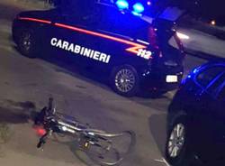 carabinieri notte investimento ciclista