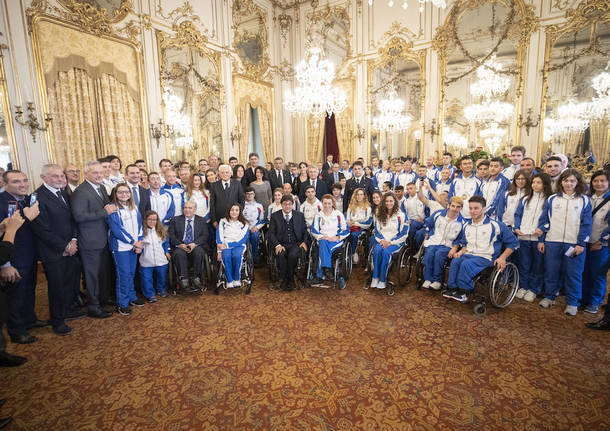 I Campioni del Mondo della Polha al Quirinale
