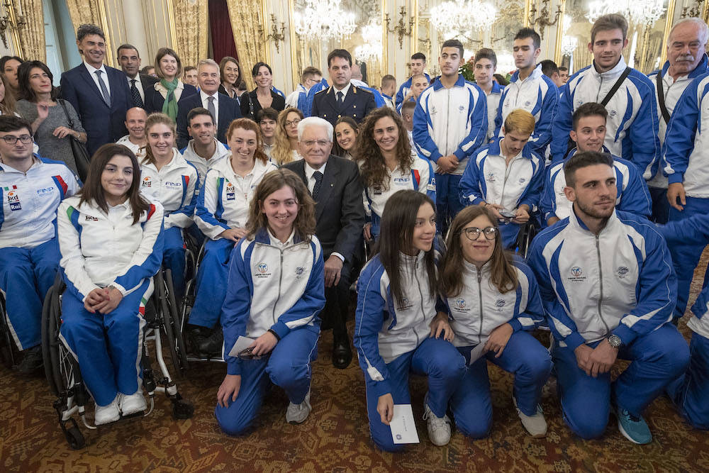 I Campioni del Mondo della Polha al Quirinale