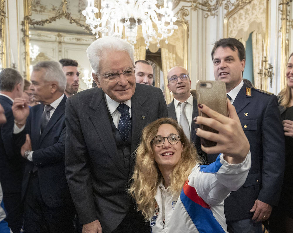 I Campioni del Mondo della Polha al Quirinale