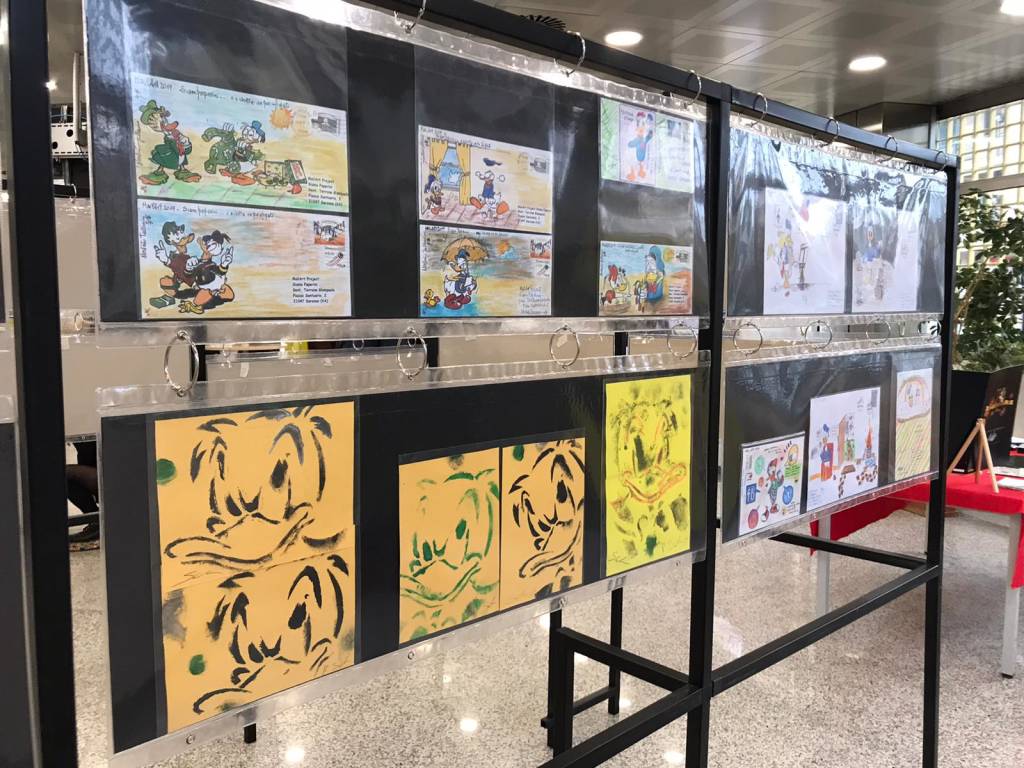 Alle Poste una mostra a tema Paperino
